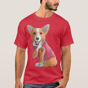 Corgi I Love Mom Tattoo Dog  Funny Mother's Day Gi T-Shirt