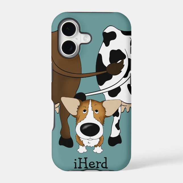 Corgi - iHerd Iphone Case (Back)