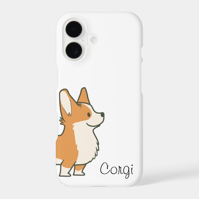 Corgi iPhone 7 Casing Case (Back)