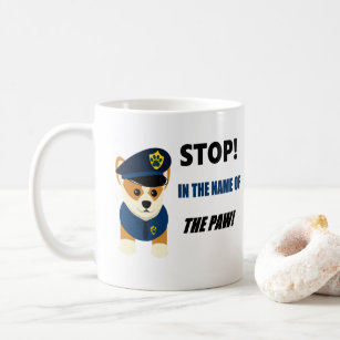 Corgi K9 Unit Cute Police Mug