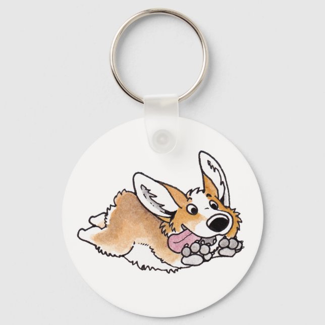 Corgi Keychain (Front)
