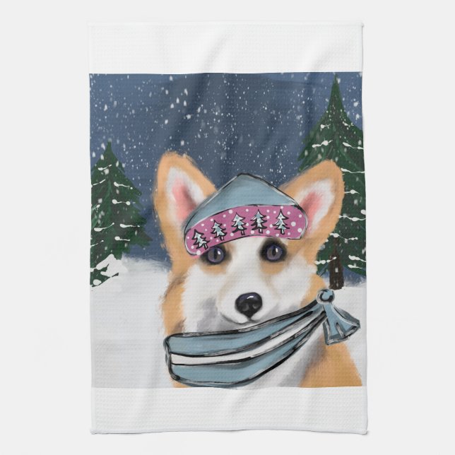 CORGI    KITCHEN TOWEL (Vertical)