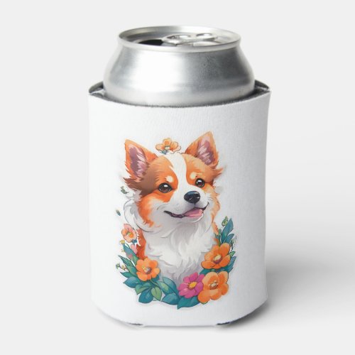 Corgi Love _ Celebrating the Playful and Lovable C Can Cooler