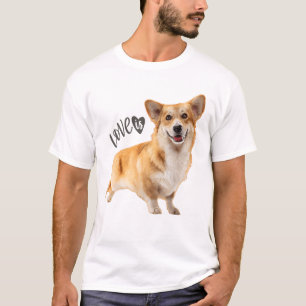 Corgi Love Is Dog Mom Dad Tee Puppy Pet Women Men