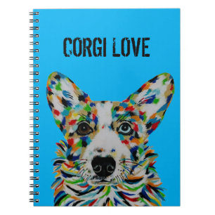 Corgi Love Notebook 6.5" x 8.75"