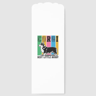 Corgi Love Shirt Vintage Engraving Dog Silhouette_ Bookmarks