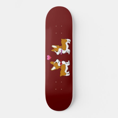 Corgi Love Skateboard