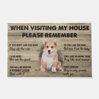 Corgi Lover Gift, Corgi Doormat,Corgi Gift
