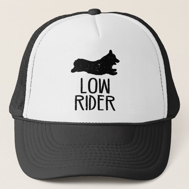Corgi Low Rider Trucker Hat (Front)