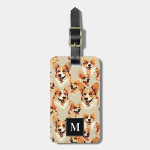 Corgi Luggage Tag
