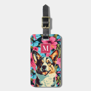 Corgi Luggage Tag