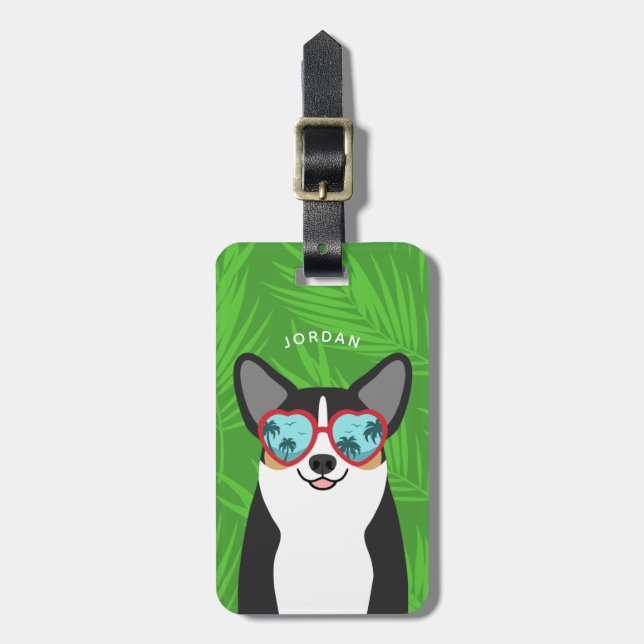 Corgi Luggage Tags (Front Vertical)