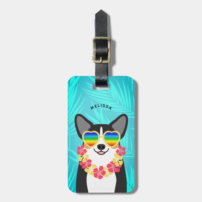 Corgi Luggage Tags (Front Vertical)