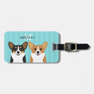 Corgi Luggage Tags