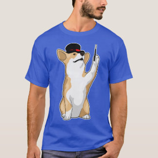 Corgi Magician Magic wand T-Shirt