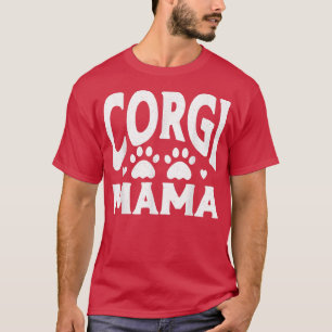 Corgi Mama Animal Cute Dog Mom-543 T-Shirt