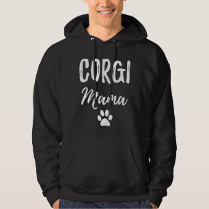 Corgi Mama Dog Mom Hoodie