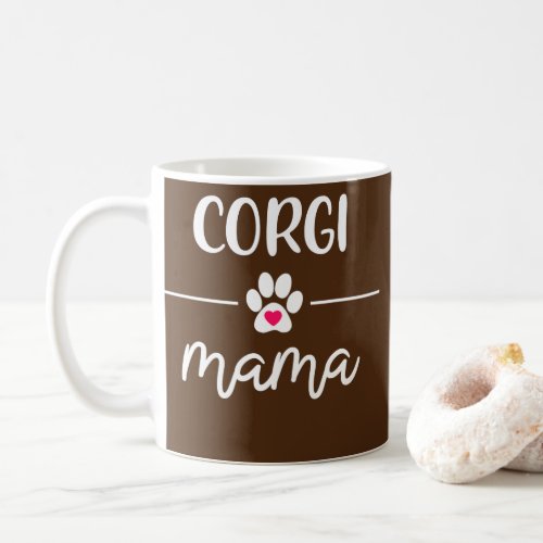 Corgi Mama Pembroke Welsh Corgi Dog Lover  Coffee Mug