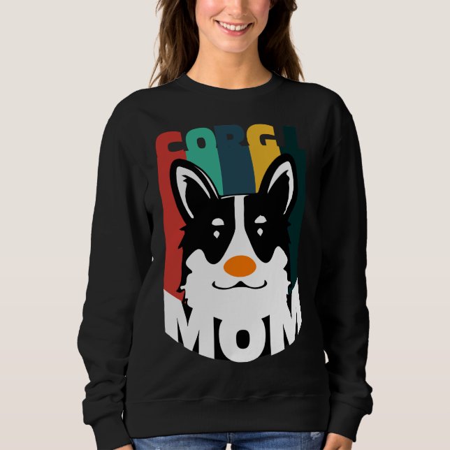 Corgi Mom  488 Sweatshirt (Front)