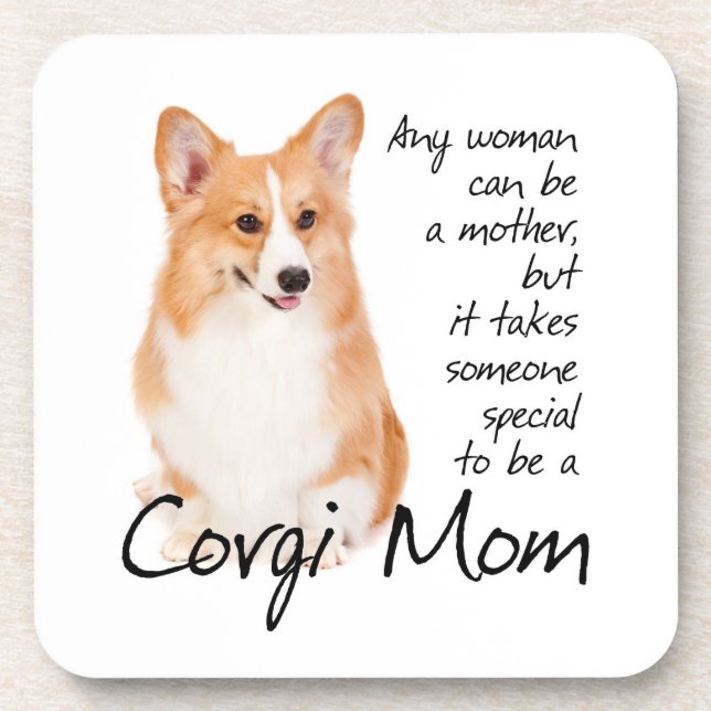 Corgi Mom Coasters (Front)