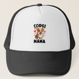 Corgi Mom - Cute Corgi Mama Trucker Hat