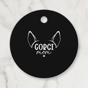 Corgi Mom   Favor Tags