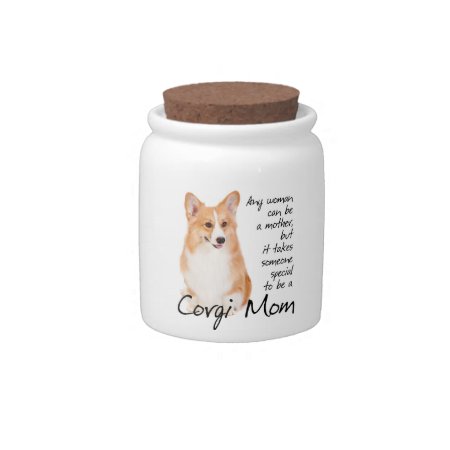 Corgi Mom Jar