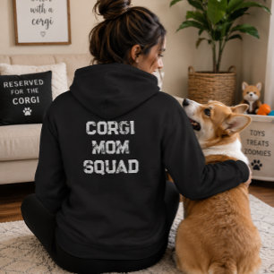 'Corgi Mom Squad' Dog Mom Birthday Mother's Hoodie