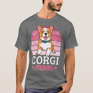 Corgi Mom With A Dog-572 T-Shirt