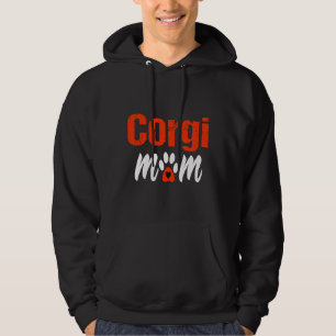 Corgi Mom X S Day Dog Mama Hoodie