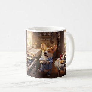Corgi Morning Mug
