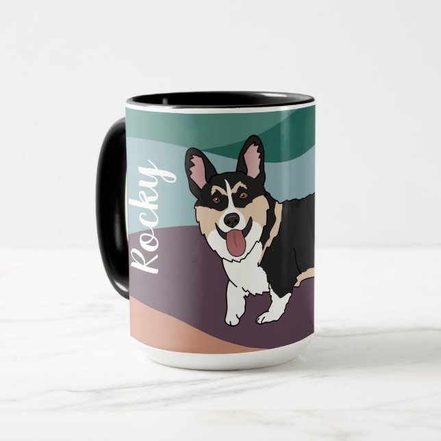 Corgi  mug (Front Left)