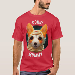 Corgi Mummyhalloween-585 T-Shirt