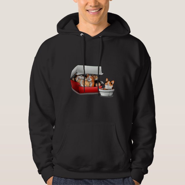 Corgi Nuggets Hoodie (Front)