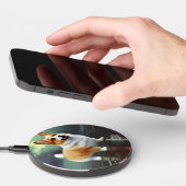 Corgi on water wireless charger (Hand)