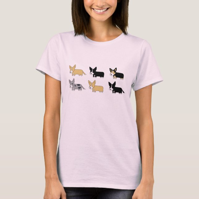 Corgi Pack T-Shirt (Front)