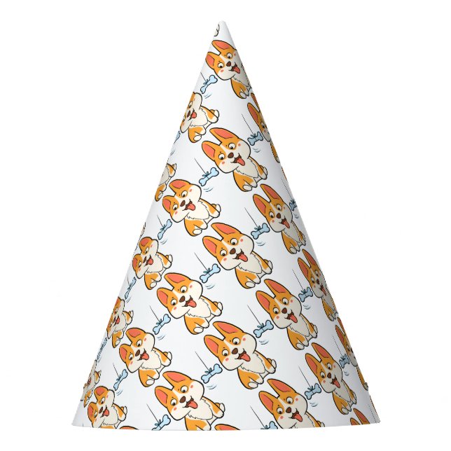 Corgi Party Hat (Front)