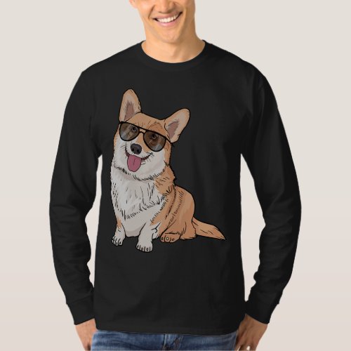 Corgi Pembroke Welsh Corgi Dog Dog Lover T_Shirt