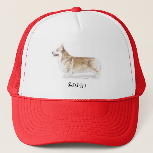 Corgi — Pembroke Welsh Trucker Hat (Front)