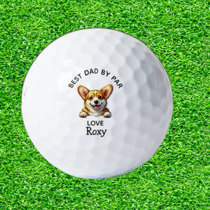 Corgi Perfect Father’s Day Gift for the Dog Dads Golf Balls