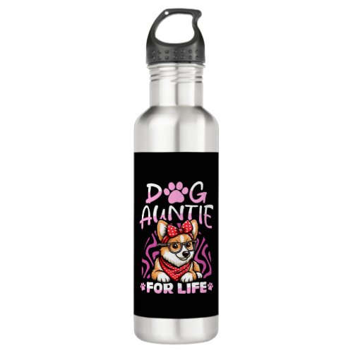 Corgi Pet _ Breed Dog Aunt Fur Life   Stainless Steel Water Bottle