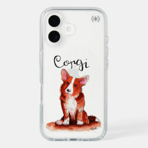 Corgi Phone Case, Cute, Trendy, Aesthetic iPhone 16 Case