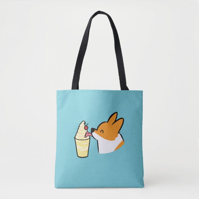 Corgi Pineapple Dole Whip Bag (Front)