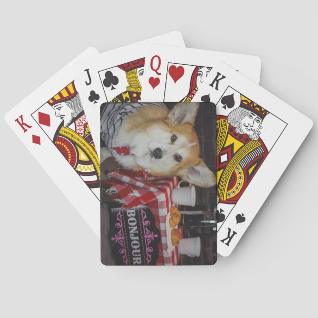 Corgi playing cards (Back)