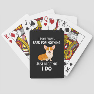 Corgi Poker Cards