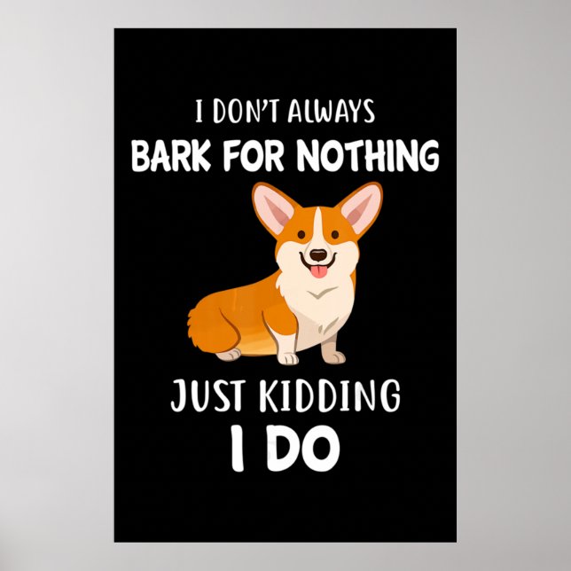 Corgi Poster (Front)