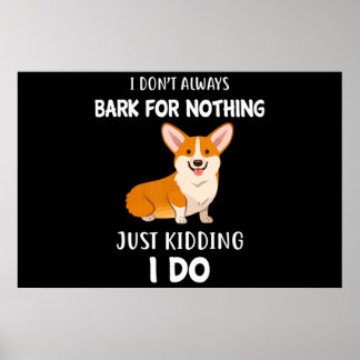Corgi Poster