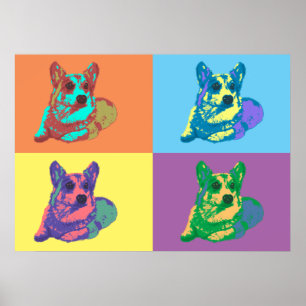Corgi Poster