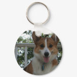 Corgi Puppy Dog Keychain