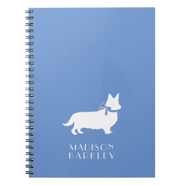 Corgi Puppy Dog Pembroke Welsh Notebook (Front)